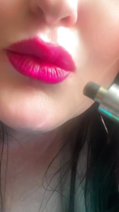 Hút thuốc môi quyến rũ màu hồng nóng bỏng & Slow Motion Vapor Bliss