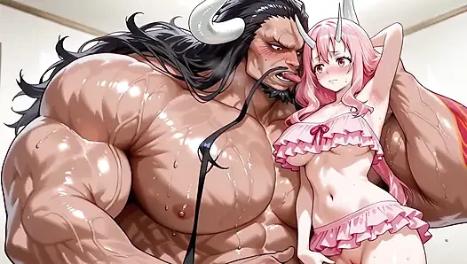 Kaido (op) X Shuna (tensura)