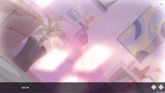 Happy student! New game. A hot blong freshmen girl comes to my room at night and starts sucking my cock