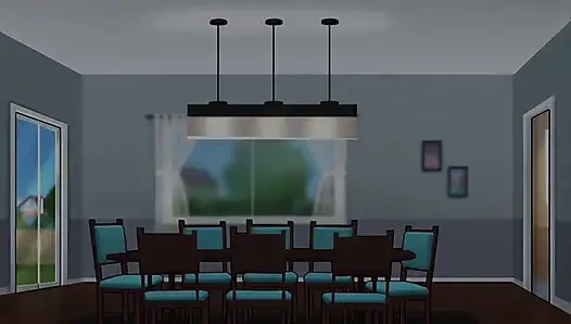 Summertime saga: stepmom doing a handjob to stepson under the shower ep 175