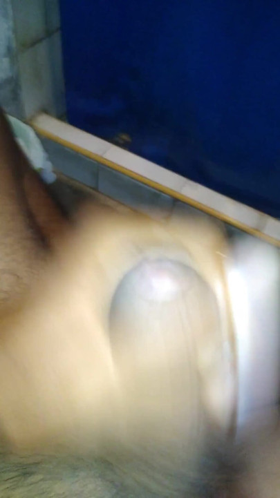Man Goes to the Bathroom Disquer His Privacy