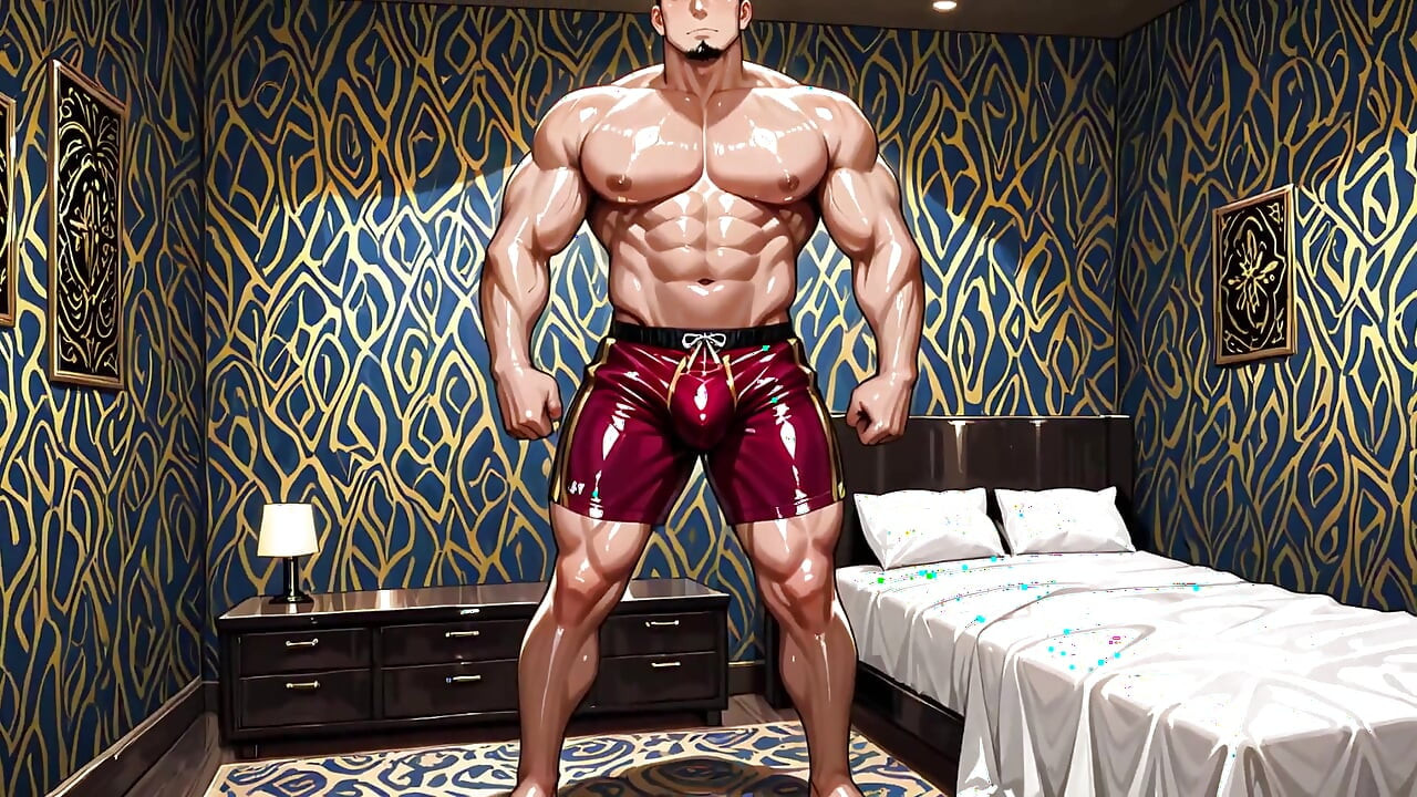 Ai Gay Muscle Men with Big Bulges