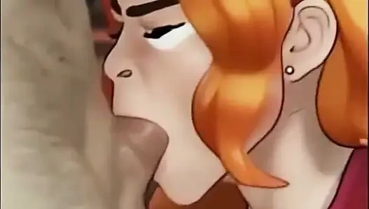 Sarışın turuncu kız romantizmi