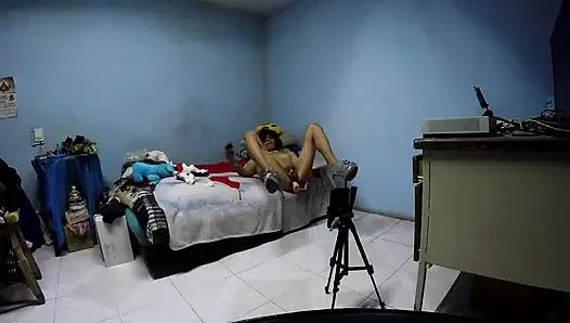 Joselynne Crossdresser In Nurse Cosplay And High Heels Using Buttplug After Dildo In My Ass Sixth Part