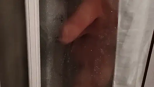 Caught My Stepsister in Shower. She Let Me Watch on She's Busty Body