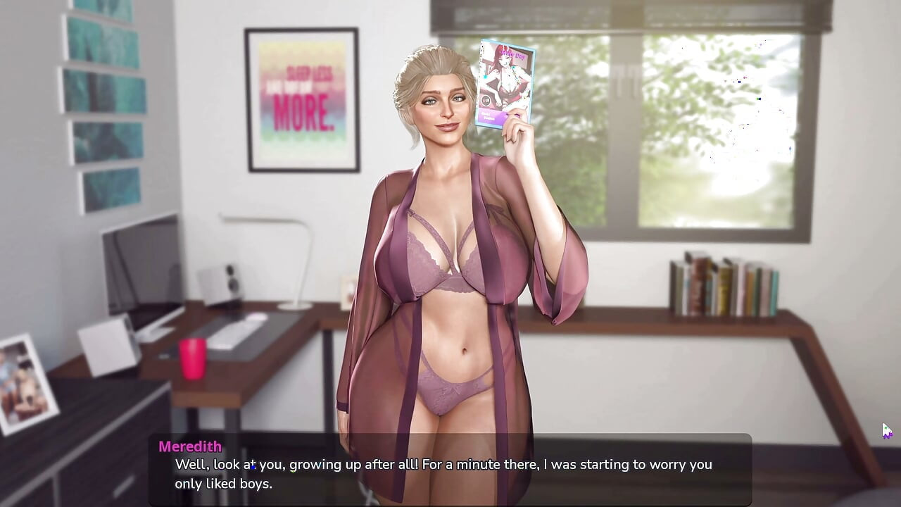 Mẹ kế Milf gần như khỏa thân trong phòng tôi - Bí ẩn của những bà mẹ kế phần 2