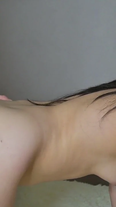 Emotional moment from "Assjob turning into deep hard doggy fuck.Cute shy and petite teen Fiona Brandy teases dick with her"