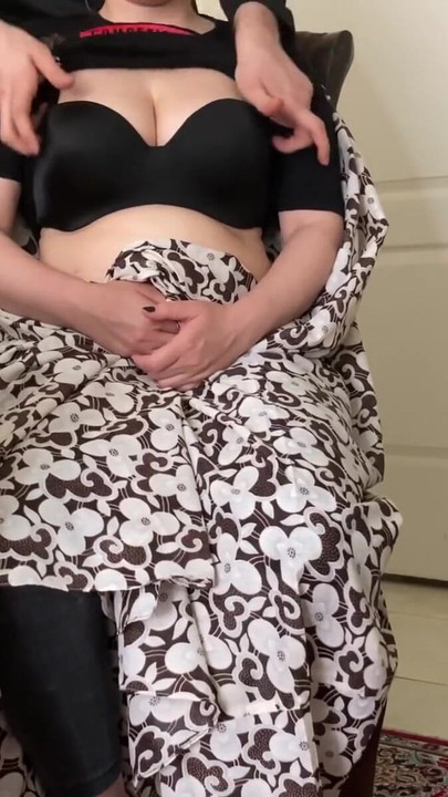 Thrilling moment from "Iranian hijab milf came to my house"