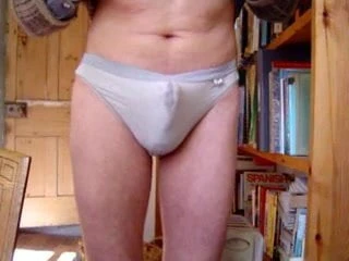 coming in blue knickers