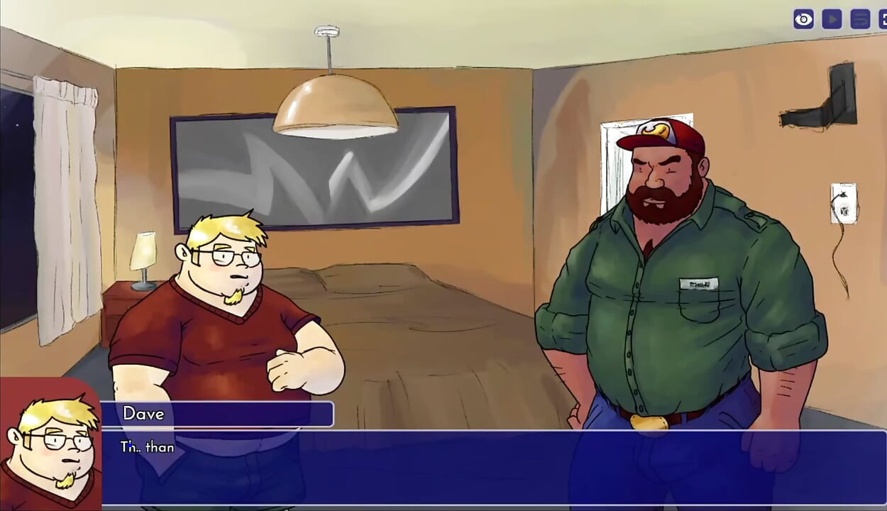 Fuck giants with big bearded fat guy!