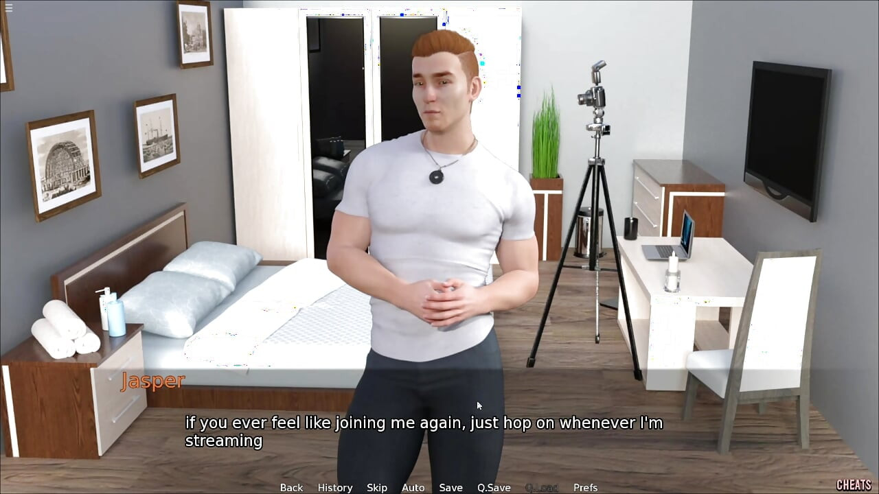 Καυλιάρης γκέι Kevin και Jasper κάνει camshow