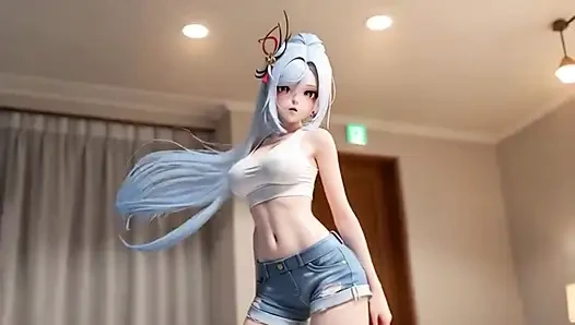 Ai anime kızlar seksi kıyafetler azdırıyor derleme sfw set 8