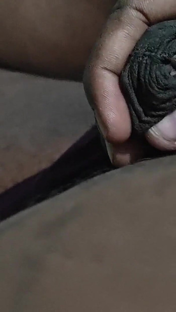 Captivating moment from "the boy with hard black thick cock masterbating"
