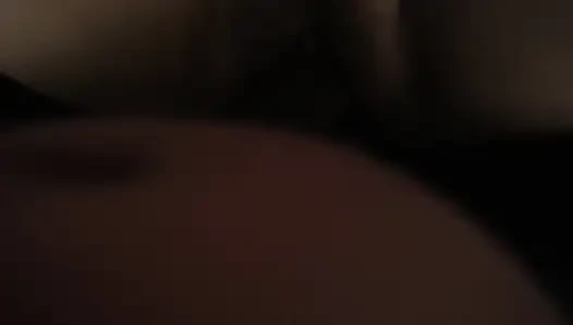 Busty Indonesian Chick Wearing a Red Satin Dress in the Pussy Until It Comes Out in the Pussy