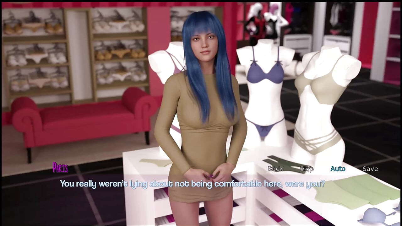 picture perfect # 2 Paris fue de compras de ropa interior