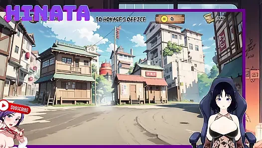 I spy on HINATA while she EXERCISES in the HOSPITAL with a gown and bathrobe, everything is transparent