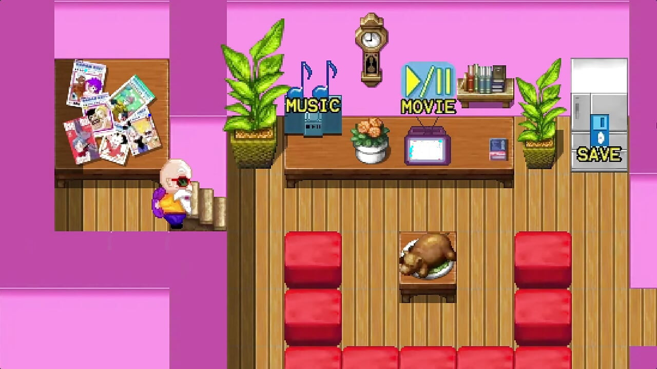 Kame Paradise - Roshi Fucking Panchy at Bulma's House