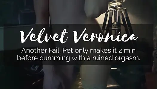 Вероника | Еще один провал, домашнее животное только делает это 2 мин, прежде чем кончая с развалинами