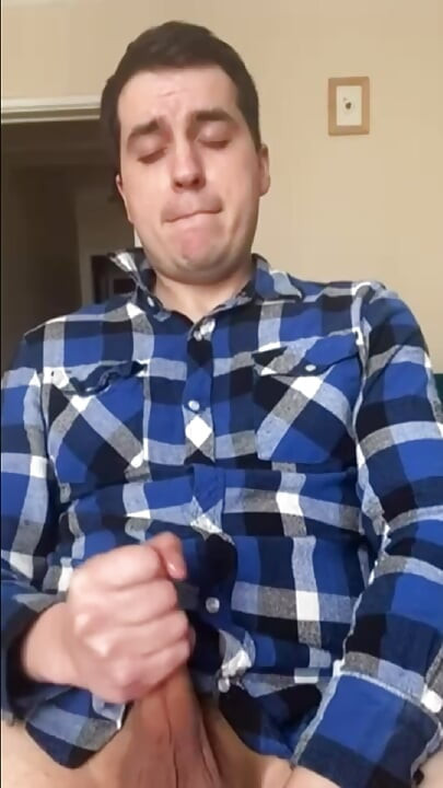 Cute Guy Jerks Off, Shoots His Load and Eats His Own Cum