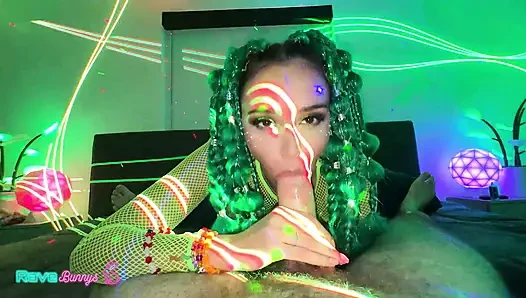 Neon beauty armani black habis-habisan sampai muncrat!