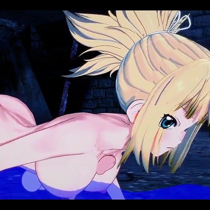 Dr Stone Hentai - Kohaku Boobjob and Handjob - Japanese Asian Manga Anime Game Porn