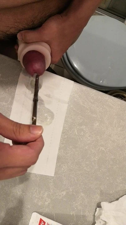 Tijă de metal de 6 mm cu sonorizare uretrală cu spermă
