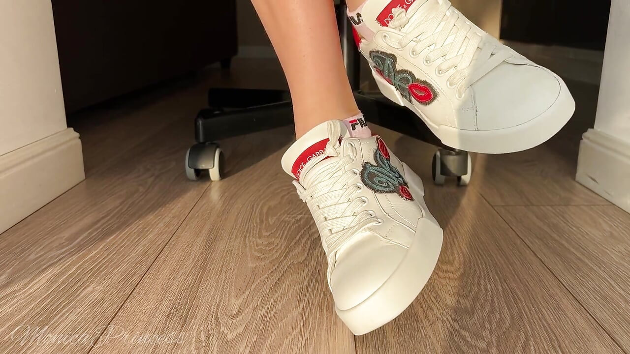Foot Play in Shoes, Socks, Barefoot