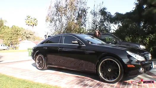 Her mature ass gets smashed by a black stud after a skilled blowjob