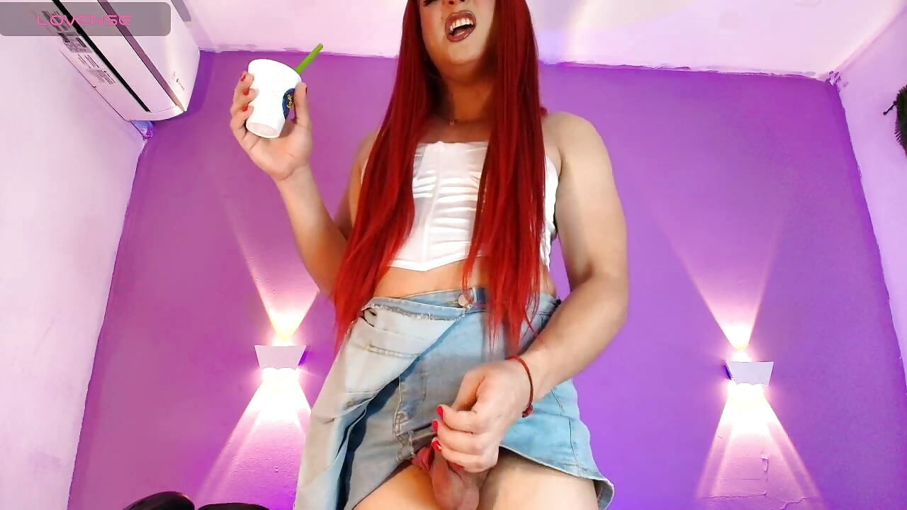Aline Peels off Her Huge Bulge, She Starts Bouncing