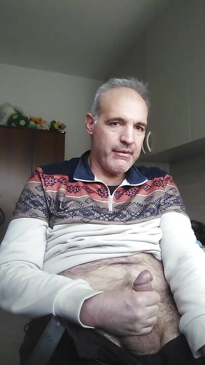 A Stepfather Teaches His Stepson to Masturbate His Teen Cock