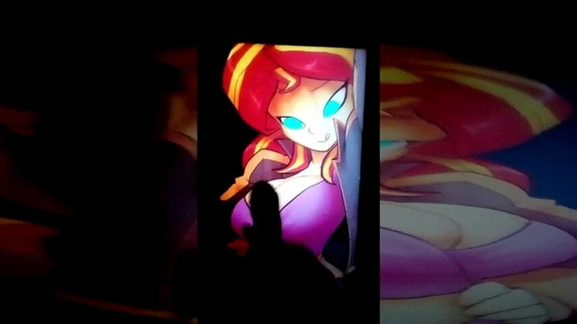 Sunset Shimmer Cum Tribute