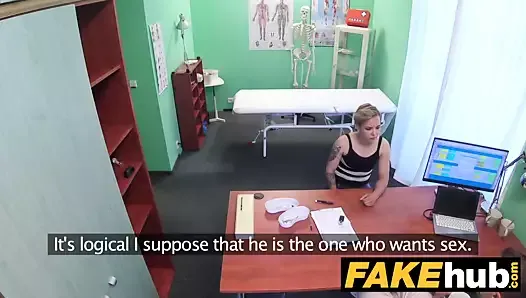 Fake Hospital Doctor brings feeling back to pussy with fuck