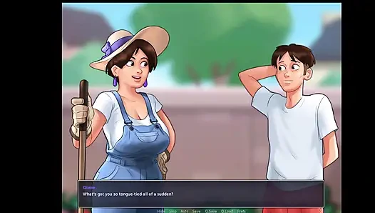 Summertime saga - sie liebt große gurken und ich will ihr meins geben