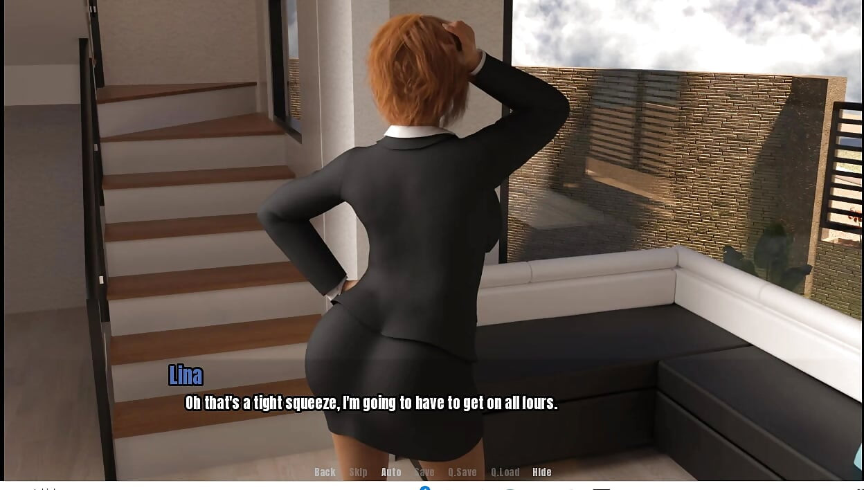 Grandma house 4: loan office woman,police ofifcer, massage sex