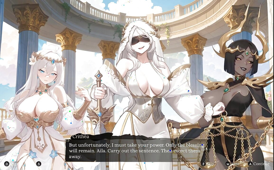 Aura 2 Lust of the Gods Hentai Game Ep.2 husband FACIAL my WIFE while I make her SQUIRT with a DILDO !