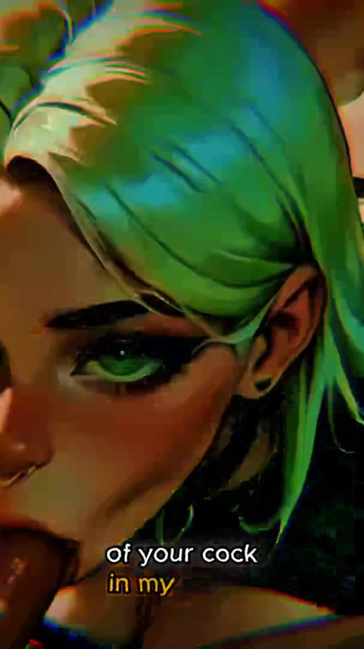 White Hair Goth Bitch: "Ruin Me" - Extreme Confession (4K AI) | Clip 1