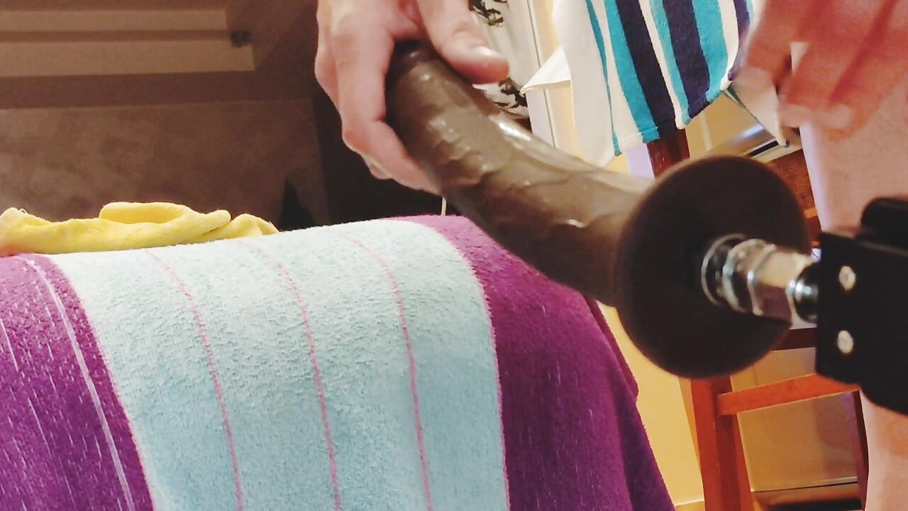 Destroy my ass, for fuck machine, and big dildo.