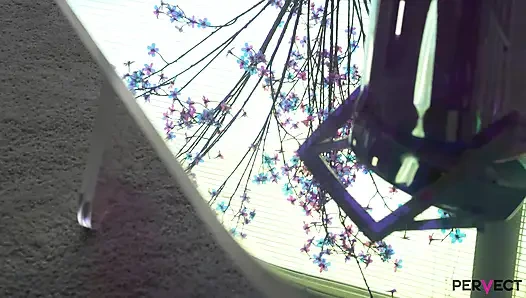 Cherry Slobbers and Gets All Holes Fucked by a BBC