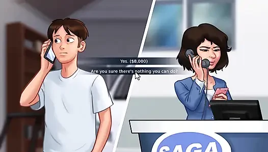 Cerita musim panas - debbie ngocok kontolku