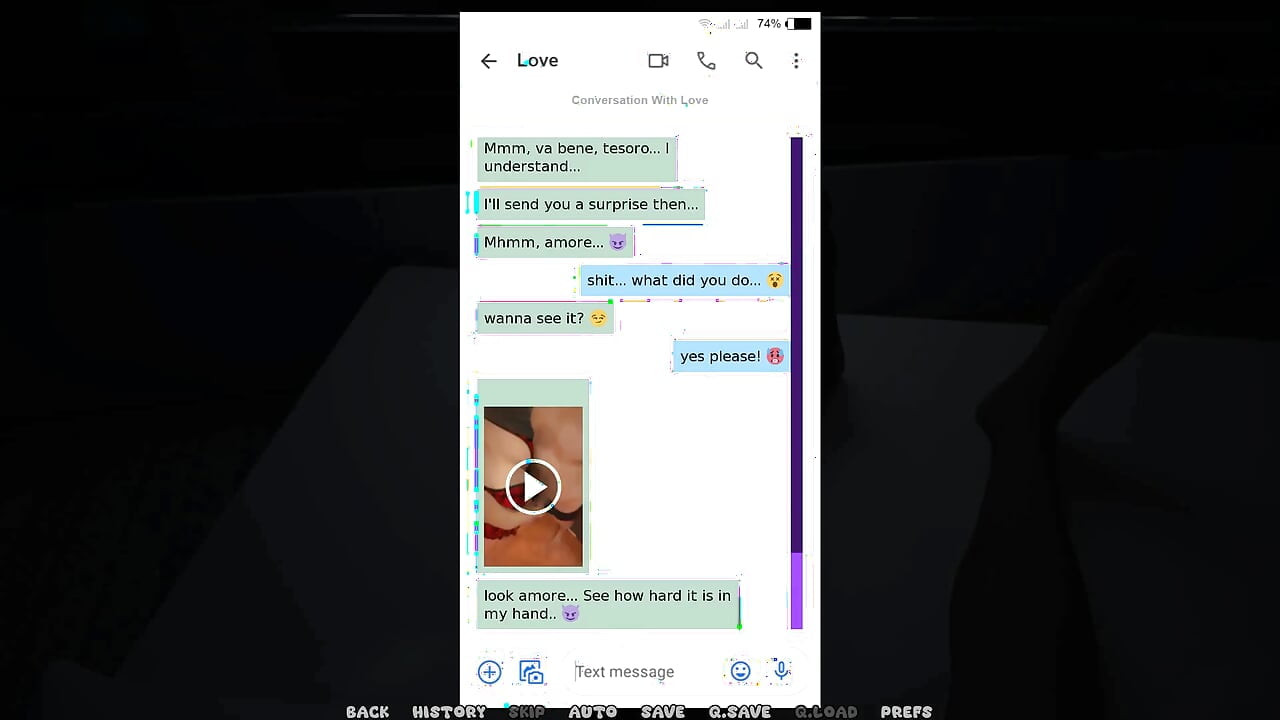 Minha esposa gostosa italiana envia vídeos pornôs e fotos para seu marido dela e suas melhores amigas - episódio 24