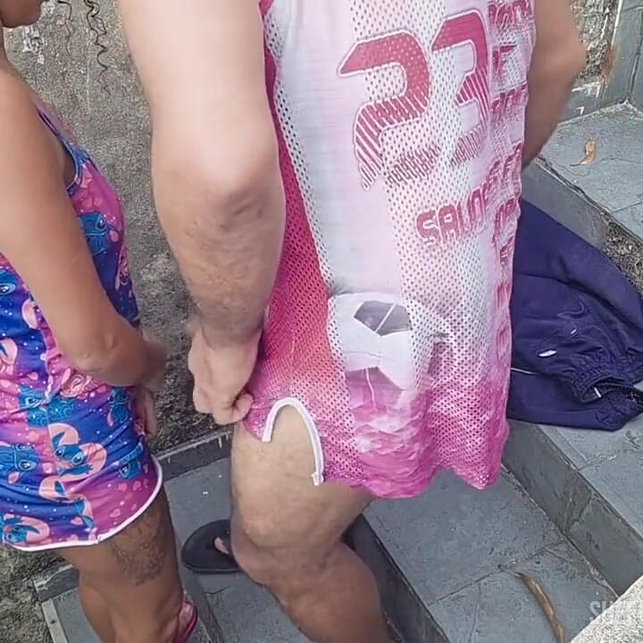 Putri tiri saya memberikan pantat