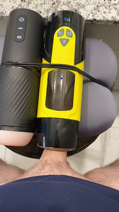Using Two Fuck Toys at the Same Time