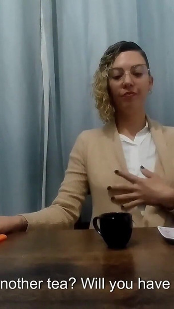 Thrilling moment from "Convincing the girl in the coffee shop to have sex in the bathroom"