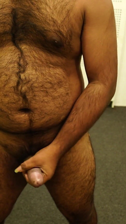 Captivating moment from "Handjob in cum short  than big spern  with show my ass hole"