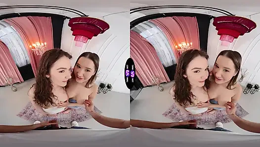 Two Sluts One Cock - Besties Share a Thick Cum Load - TeenMegaWorld