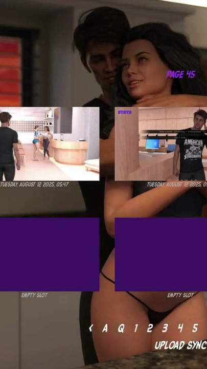 Epski trenutak iz "Harmony Haven - Poglavlje 2 - V0.6 - Kevin je natjerao Rachel da nastupi kao camgirl - Demo"