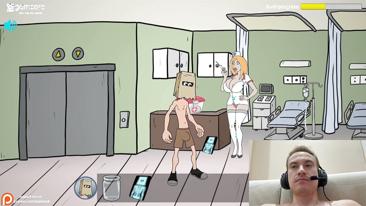 FuckerMen Hospital - Big Tits Nurse Sucks My Huge Cock  Adult Game Playthrough
