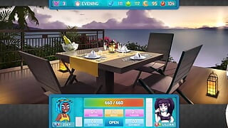 Huniepop 2 - Double Date - Part 8 Girl Lesbian Babes by Loveskysan