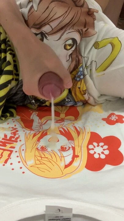 anime Tshirt bukkake Yuuna