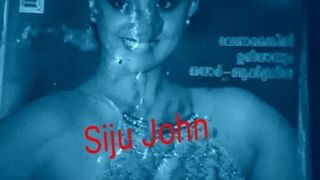Keerthi Suresh spit and cum tribute solo frre